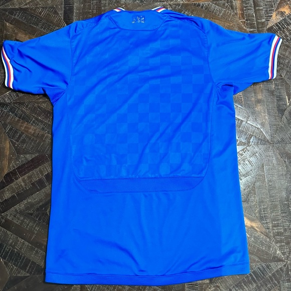 Vintage RANGERS FOOTBALL CLUB Umbro 2009/10 Home Soccer Jersey Shirt Youth XL - Picture 3 of 4